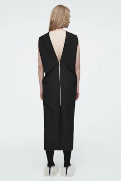 Damen COS Kleider*DAS ÄRMELLOSE ELEGANTE WOLLKLEID
