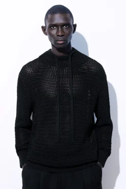 Herren COS Sweatshirts & Kapuzenpullover*DER KAPUZENPULLOVER IN NETZOPTIK