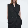 Damen COS Mäntel & Jacken*DER LANGE ÄRMELLOSE BLAZER
