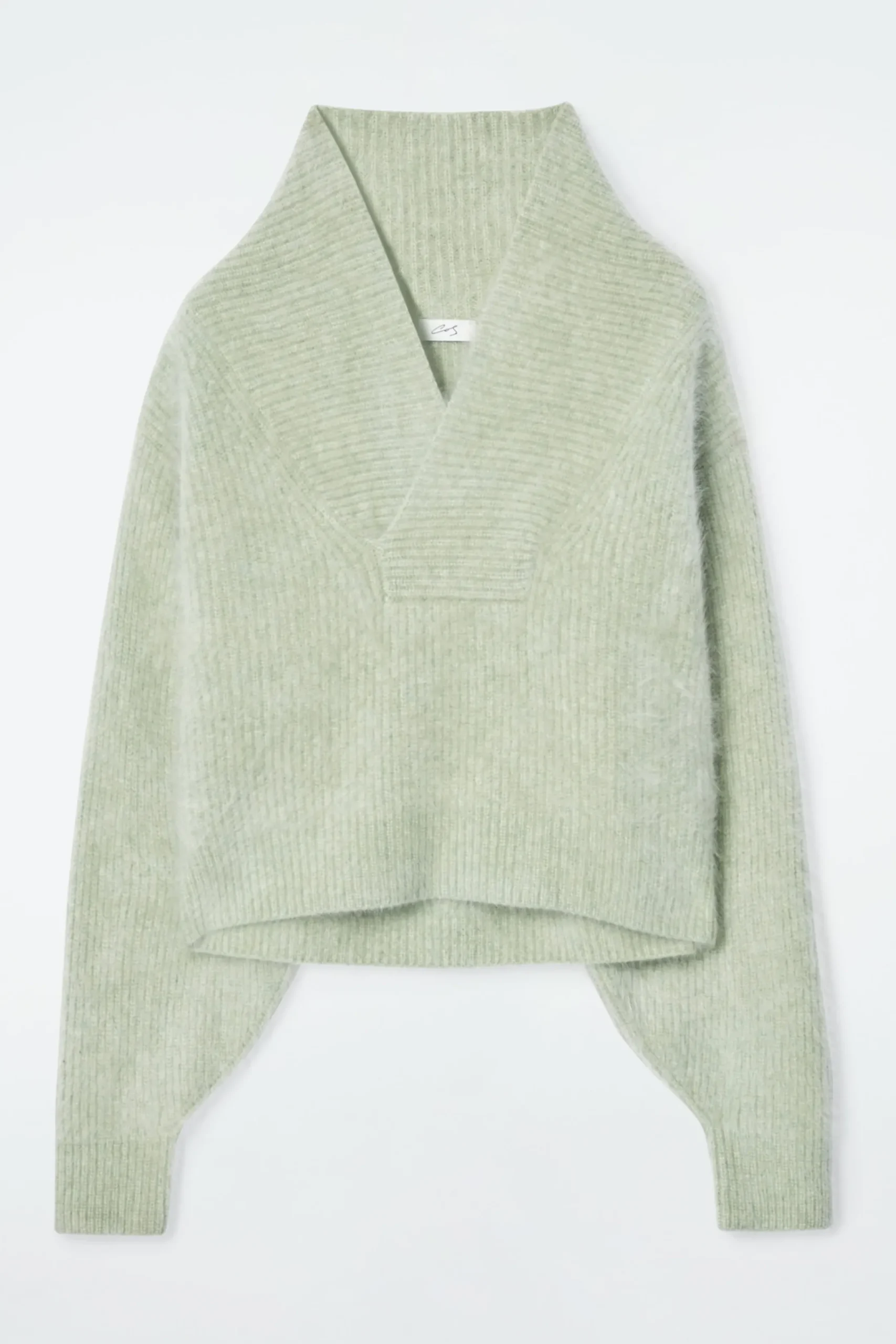 Damen COS Kaschmir | Strickmode*DER PULLOVER AUS GEBÜRSTETEM KASCHMIR