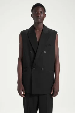 Herren COS Anzüge | Mäntel & Jacken*DER ÄRMELLOSE DOPPELREIHIGE BLAZER