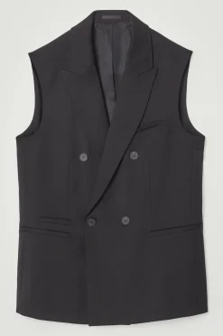 Herren COS Anzüge | Mäntel & Jacken*DER ÄRMELLOSE DOPPELREIHIGE BLAZER