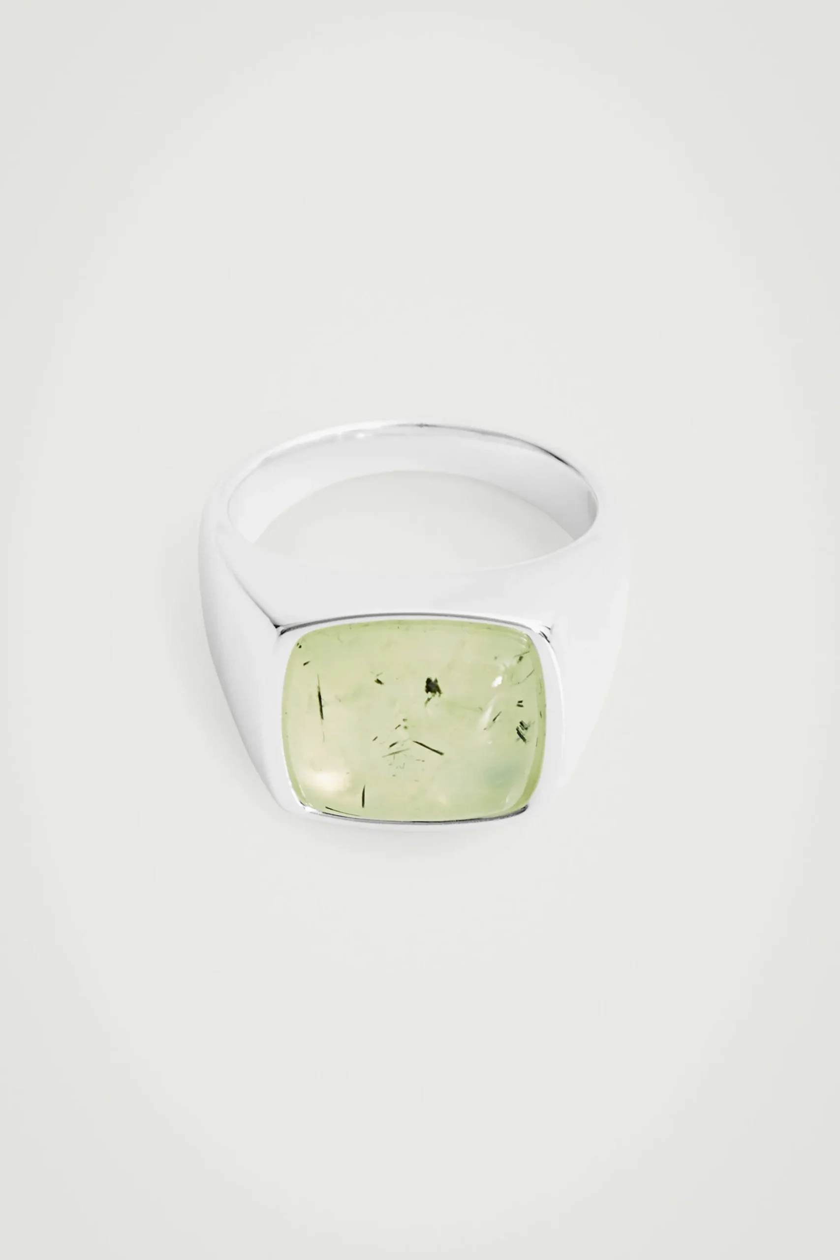 Herren COS Schmuck*DER SIEGELRING AUS SILBER MIT QUARZ