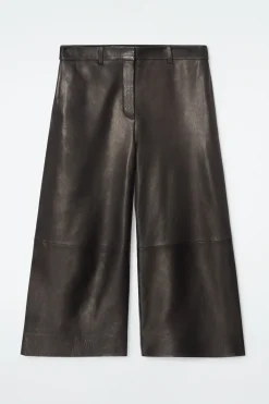 Damen COS Hosen*DIE CULOTTES AUS LEDER MIT BARREL-BEIN