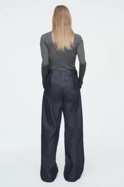 Damen COS Jeans | Hosen*DIE JEANS AUS RAW DENIM MIT WEITEM BEIN