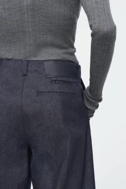 Damen COS Jeans | Hosen*DIE JEANS AUS RAW DENIM MIT WEITEM BEIN