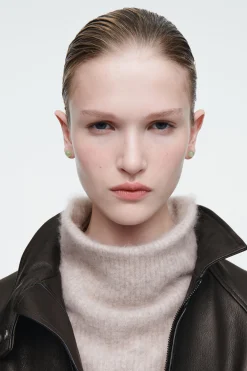 Damen COS Schmuck*DIE OHRSTECKER AUS QUARZ