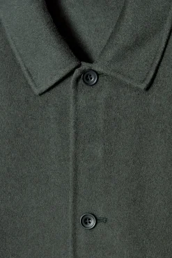 Herren COS Hemden | Mäntel & Jacken*DOUBLEFACE-HEMDJACKE AUS WOLLE