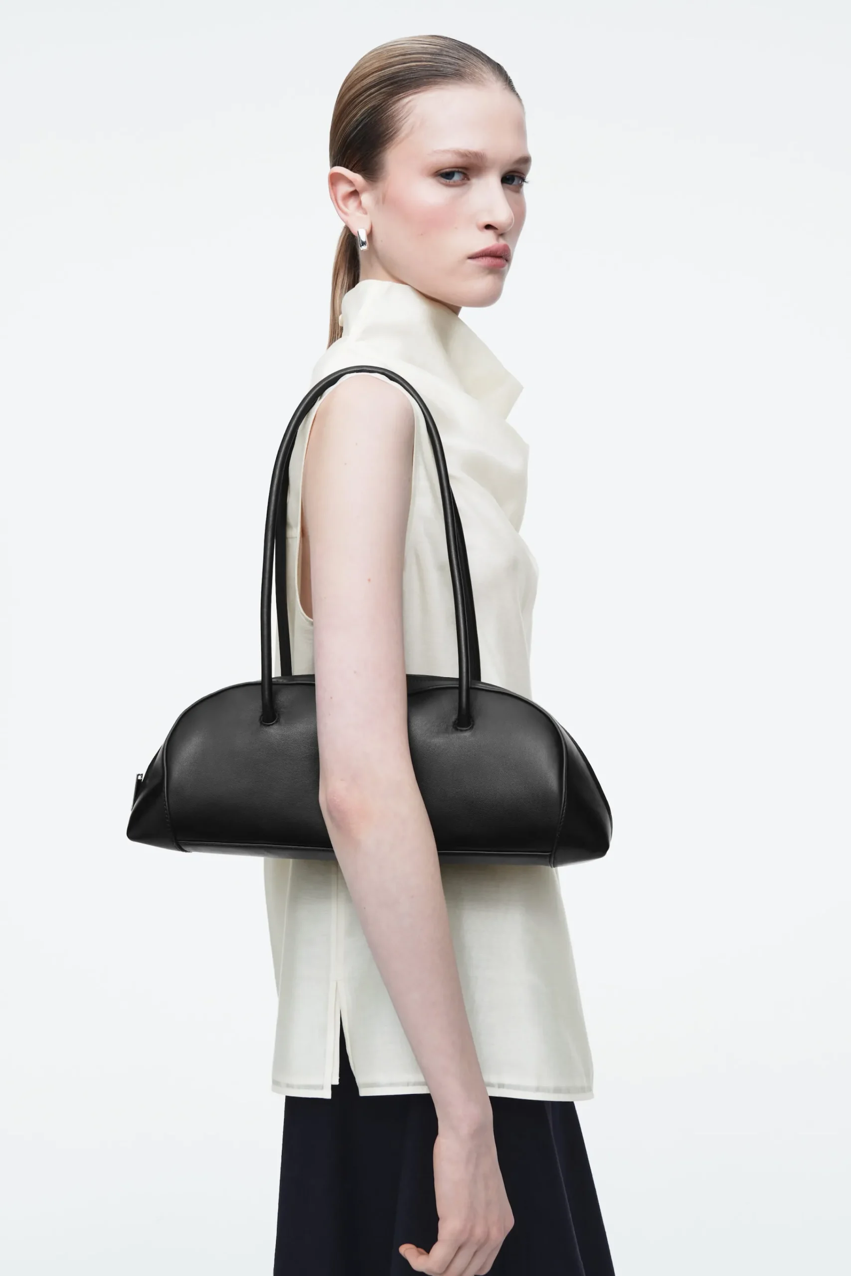 Damen COS Taschen*EASTSIDE BOWLINGTASCHE – LEDER