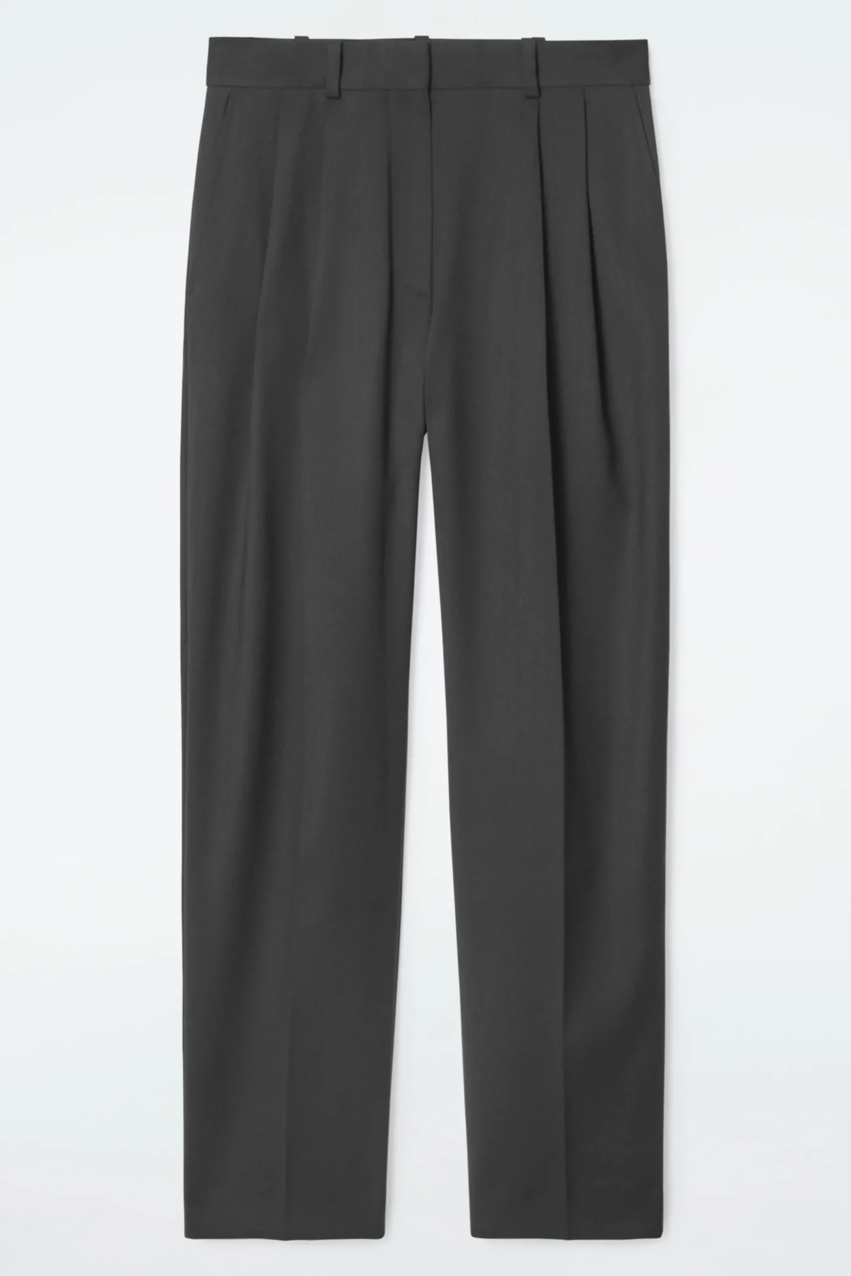 Damen COS Hosen*ELEGANTE HOSE AUS WOLL-MIX MIT SCHMALER PASSFORM