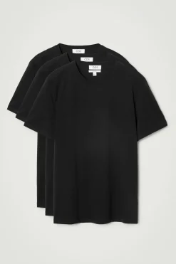 Herren COS T-Shirts & Tanktops*3ER-PACK T-SHIRTS AUS BAUMWOLLE