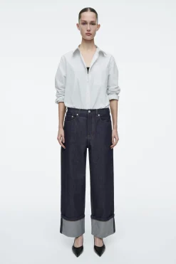 Damen COS Jeans | Hosen*FACADE JEANS MIT GERADEM BEIN UND UMSCHLAG