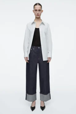Damen COS Jeans | Hosen*FACADE JEANS MIT GERADEM BEIN UND UMSCHLAG