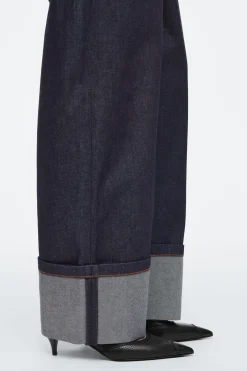 Damen COS Jeans | Hosen*FACADE JEANS MIT GERADEM BEIN UND UMSCHLAG