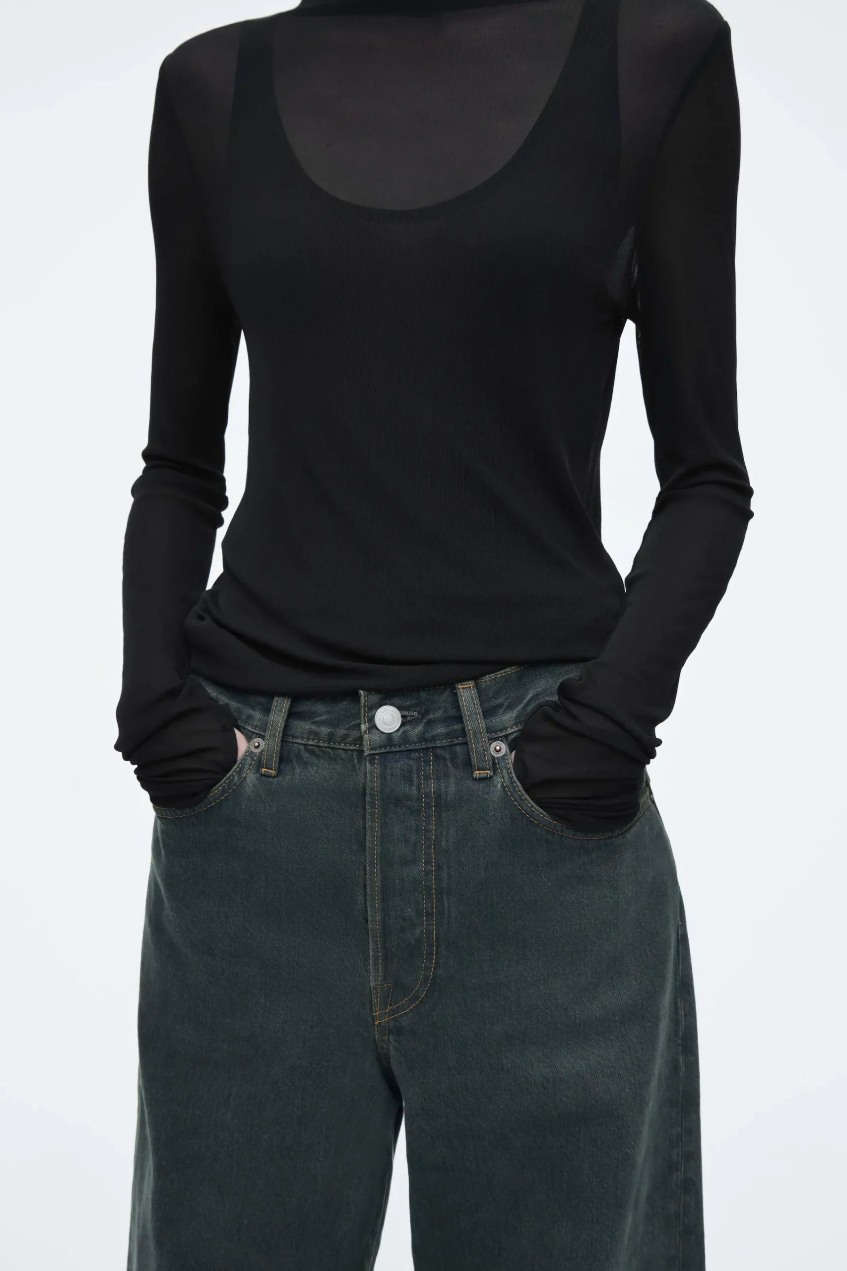 Damen COS Jeans | Hosen*FACADE JEANS MIT GERADEM BEIN