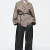 Damen COS Accessoires Aus Leder | Schuhe*FLACHE BALLERINAS AUS LEDER MIT