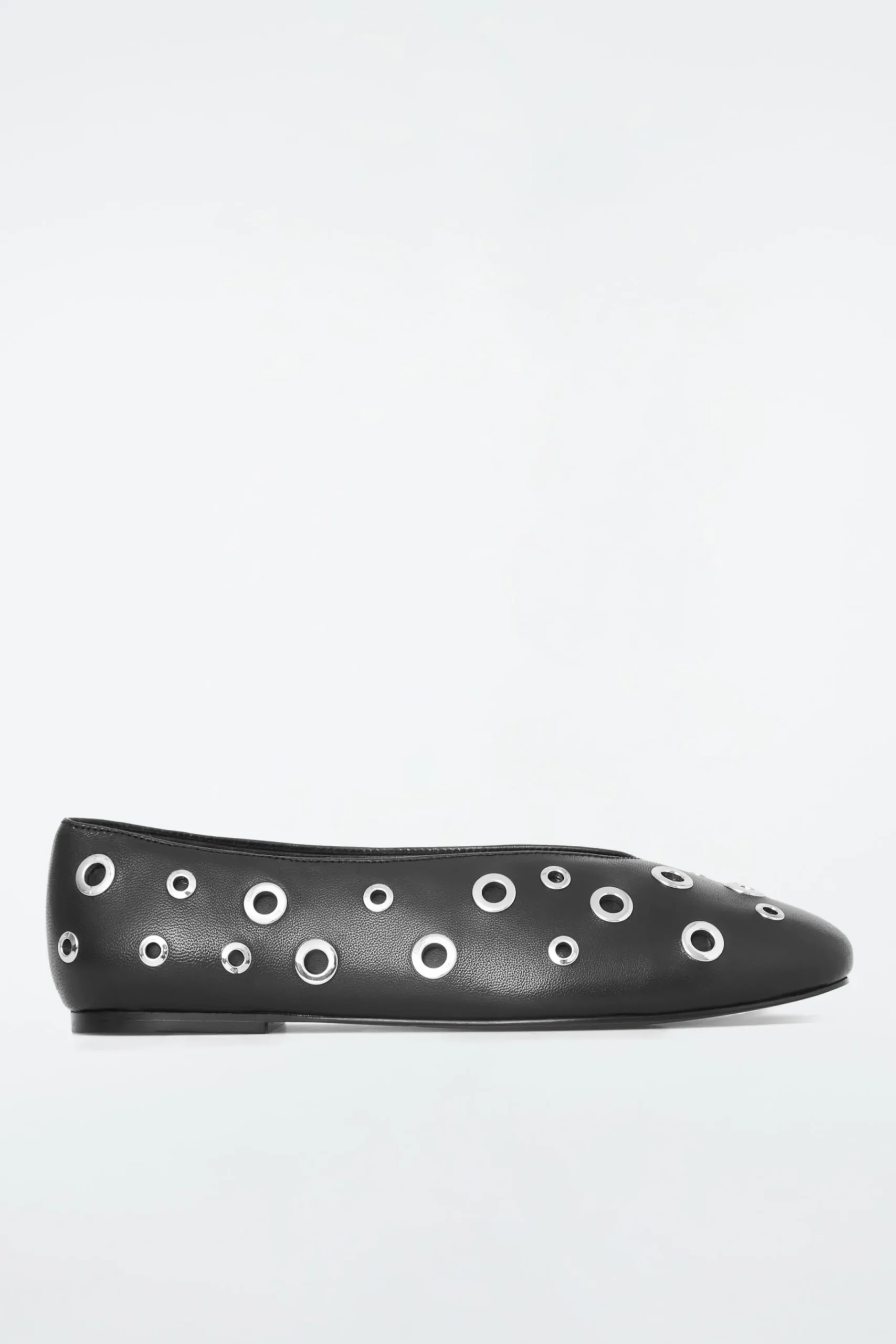 Damen COS Accessoires Aus Leder | Schuhe*FLACHE BALLERINAS AUS LEDER MIT ÖSEN