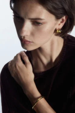 Damen COS Schmuck*GEHÄMMERTER ARMREIF