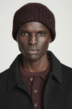 Herren COS Mützen, Schals & Handschuhe*GERIPPTE BEANIE AUS ALPAKA-MIX