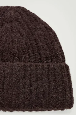 Herren COS Mützen, Schals & Handschuhe*GERIPPTE BEANIE AUS ALPAKA-MIX