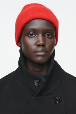 Damen COS Mützen, Schals & Handschuhe | Kaschmir*GERIPPTE BEANIE AUS WOLL-KASCHMIR-MIX