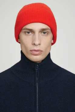 Damen COS Mützen, Schals & Handschuhe | Kaschmir*GERIPPTE BEANIE AUS WOLL-KASCHMIR-MIX