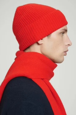 Damen COS Mützen, Schals & Handschuhe | Kaschmir*GERIPPTE BEANIE AUS WOLL-KASCHMIR-MIX