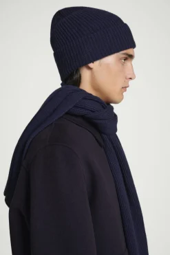 Damen COS Mützen, Schals & Handschuhe | Kaschmir*GERIPPTE BEANIE AUS WOLL-KASCHMIR-MIX