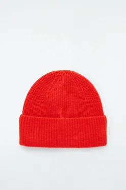 Damen COS Mützen, Schals & Handschuhe | Kaschmir*GERIPPTE BEANIE AUS WOLL-KASCHMIR-MIX