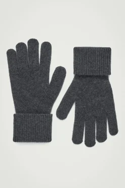 Herren COS Mützen, Schals & Handschuhe | Kaschmir*GERIPPTE HANDSCHUHE AUS KASCHMIR