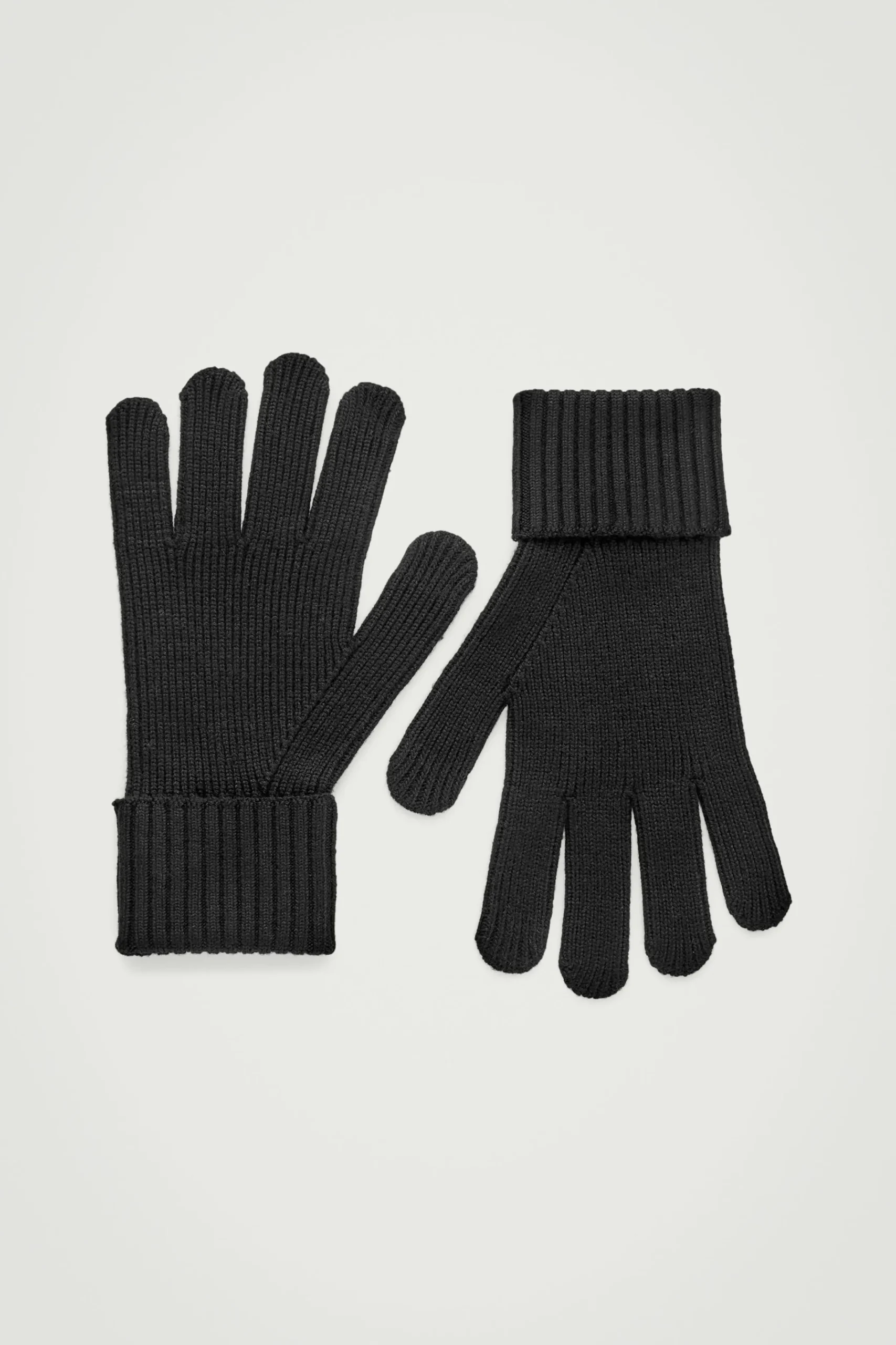 Herren COS Mützen, Schals & Handschuhe*GERIPPTE WOLLHANDSCHUHE