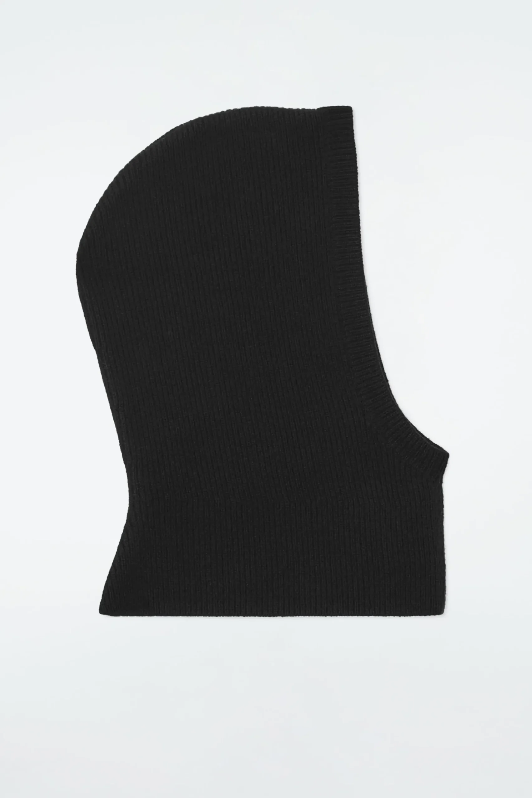 Damen COS Mützen, Schals & Handschuhe*GERIPPTER KAPUZENSCHAL AUS WOLL-KASCHMIR-MIX