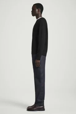 Herren COS Pullover | Strickmode*GERIPPTER PULLOVER AUS MERINOWOLLE