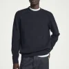 Herren COS Pullover | Strickmode*GERIPPTER STRICKPULLOVER AUS BAUMWOLLE