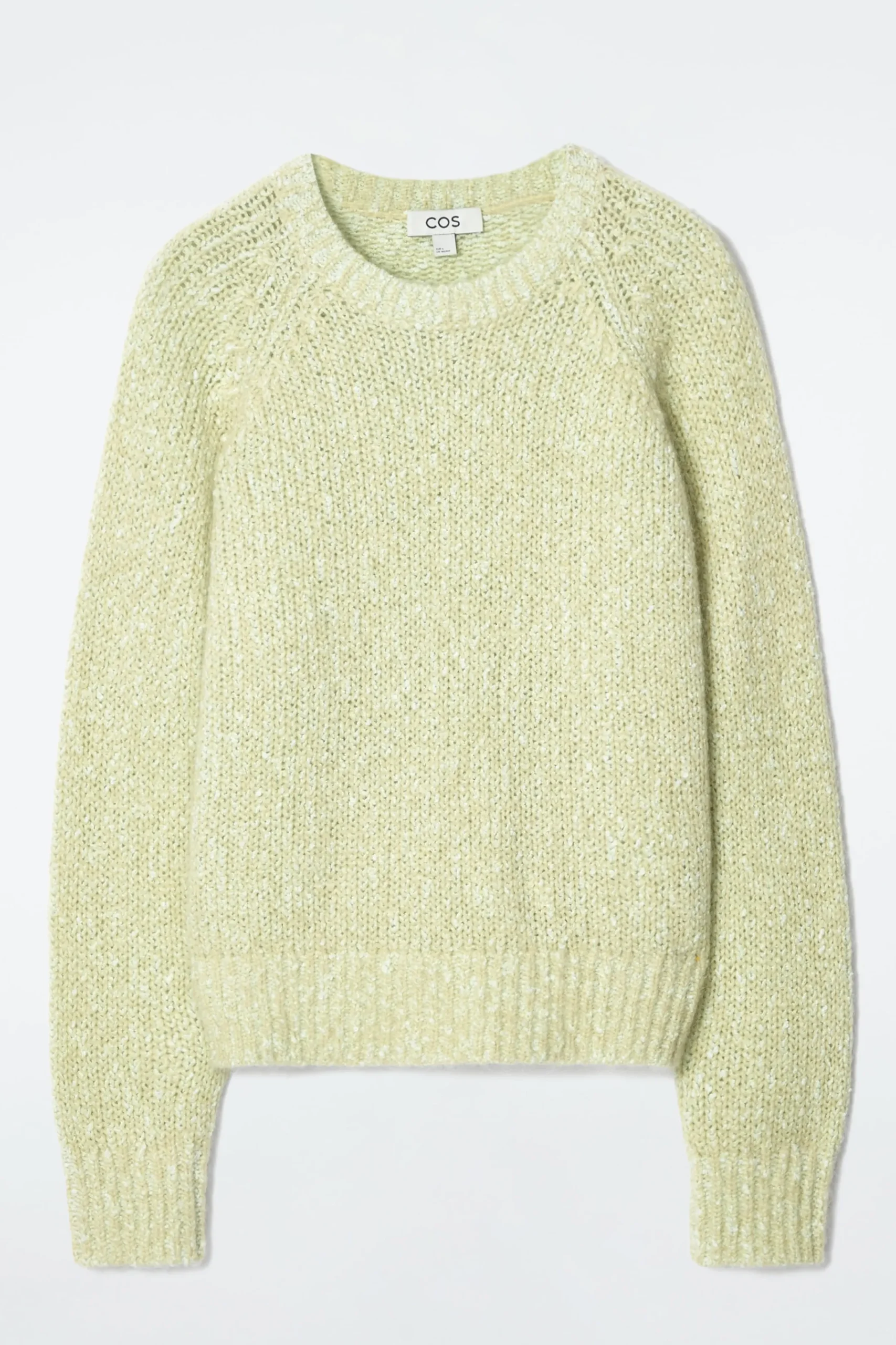 Damen COS Strickmode*GESPRENKELTER PULLOVER AUS MOHAIR-MIX