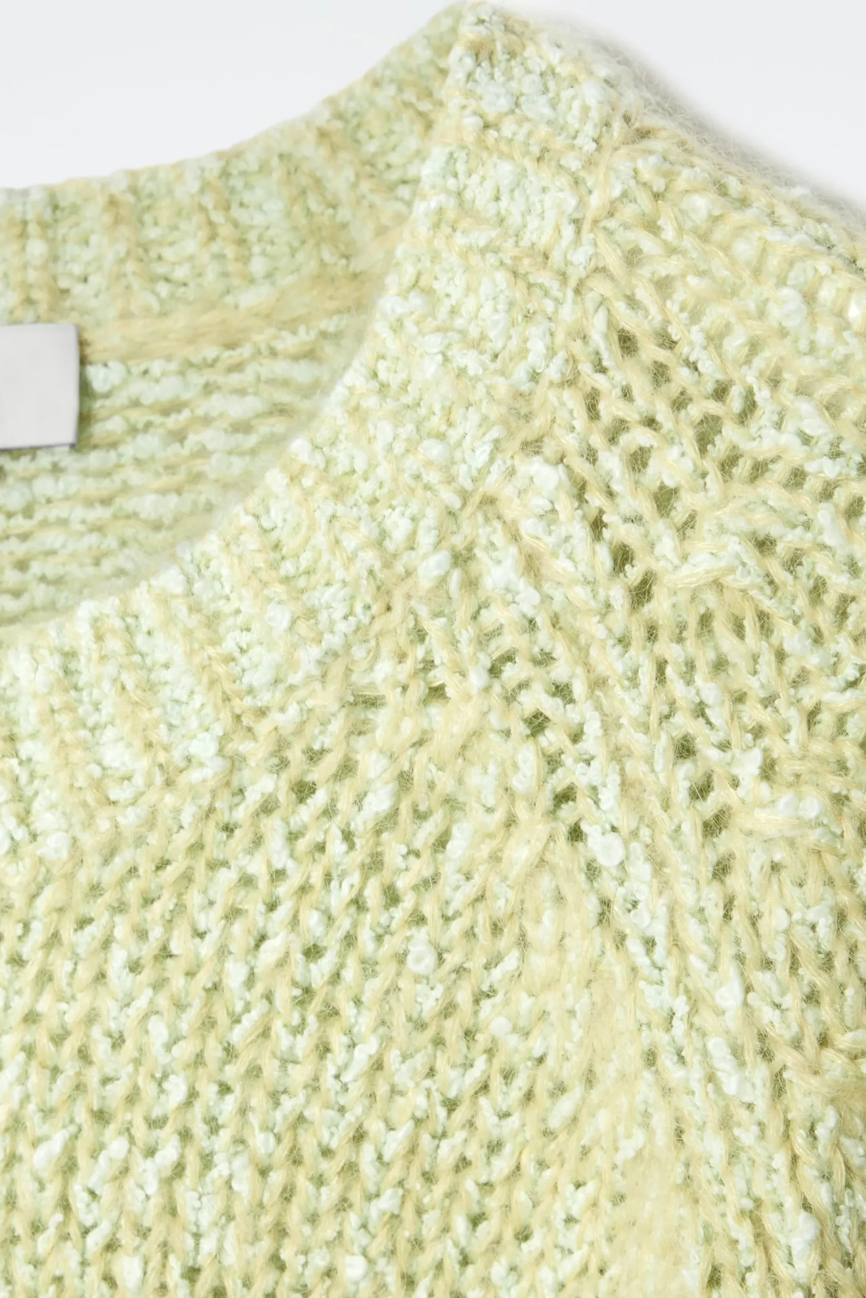 Damen COS Strickmode*GESPRENKELTER PULLOVER AUS MOHAIR-MIX