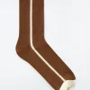 Damen COS Socken*GESTREIFTE SOCKEN AUS BAUMWOLLE