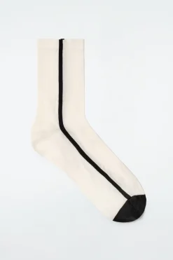 Damen COS Socken*GESTREIFTE SOCKEN AUS BAUMWOLLE
