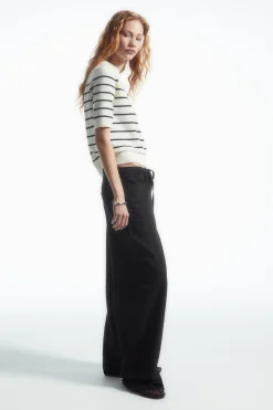 Damen COS T-Shirts | Oberteile*GESTRICKTES T-SHIRT MIT NORMALER PASSFORM