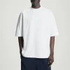 Herren COS T-Shirts & Tanktops*GEWICHTIGES OVERSIZED-T-SHIRT MIT KRAGEN