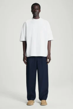 Herren COS T-Shirts & Tanktops*GEWICHTIGES OVERSIZED-T-SHIRT MIT KRAGEN