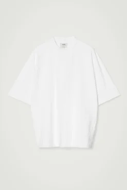 Herren COS T-Shirts & Tanktops*GEWICHTIGES OVERSIZED-T-SHIRT MIT KRAGEN