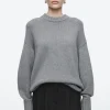 Damen COS Kaschmir | Strickmode*GROBSTRICKPULLOVER AUS KASCHMIR