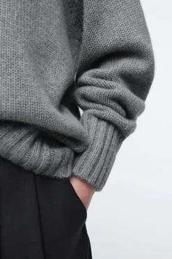 Damen COS Kaschmir | Strickmode*GROBSTRICKPULLOVER AUS KASCHMIR