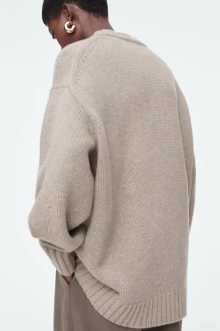 Damen COS Kaschmir | Strickmode*GROBSTRICKPULLOVER AUS KASCHMIR
