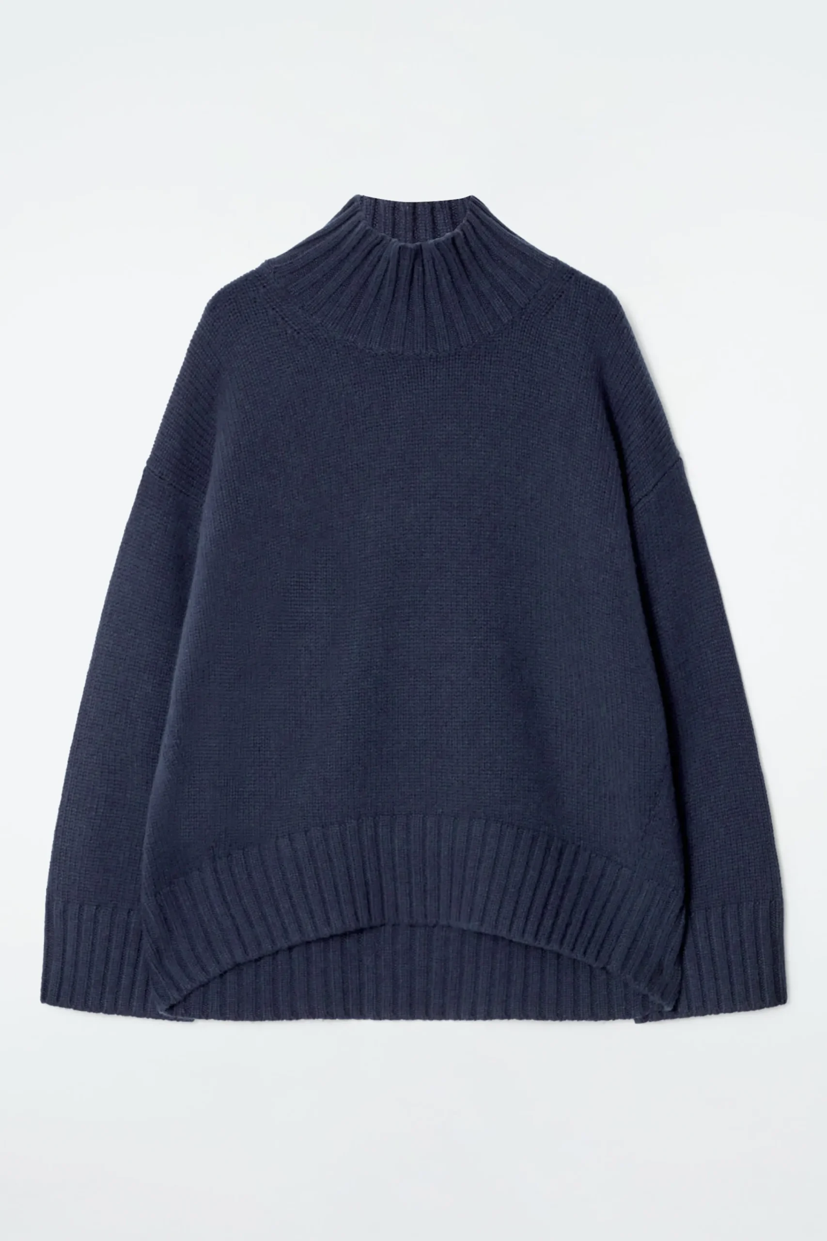 Damen COS Kaschmir | Strickmode*GROBSTRICKPULLOVER AUS KASCHMIR MIT ROLLKRAGEN