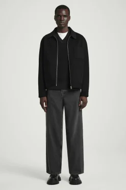 Herren COS Mäntel & Jacken*HARRINGTON-WOLLJACKE AUS DOUBLEFACE-MATERIAL