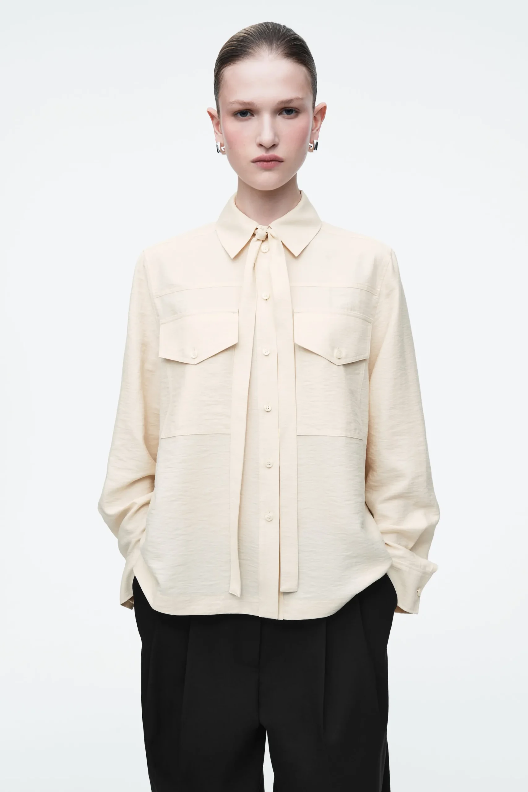 Damen COS Hemden & Blusen | Oberteile*HEMD MIT SCHALDETAIL
