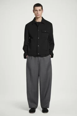 Herren COS Hemden | Mäntel & Jacken*HEMDJACKE AUS JERSEY-TWILL