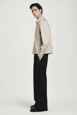 Herren COS Hemden | Mäntel & Jacken*HEMDJACKE AUS TWILL MIT REISSVERSCHLUSS